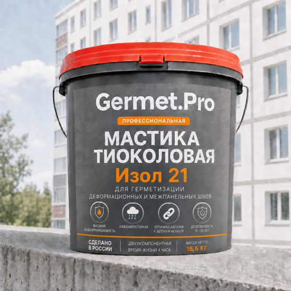 Мастика тиоколовая Germet.Pro Изол 21